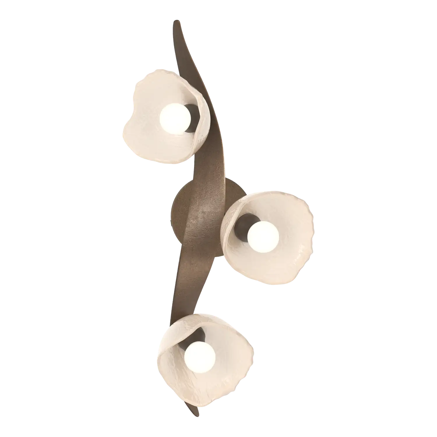 Hubbardton Forge, Mika Sconce/Semi-Flush, WALL SCONCES
