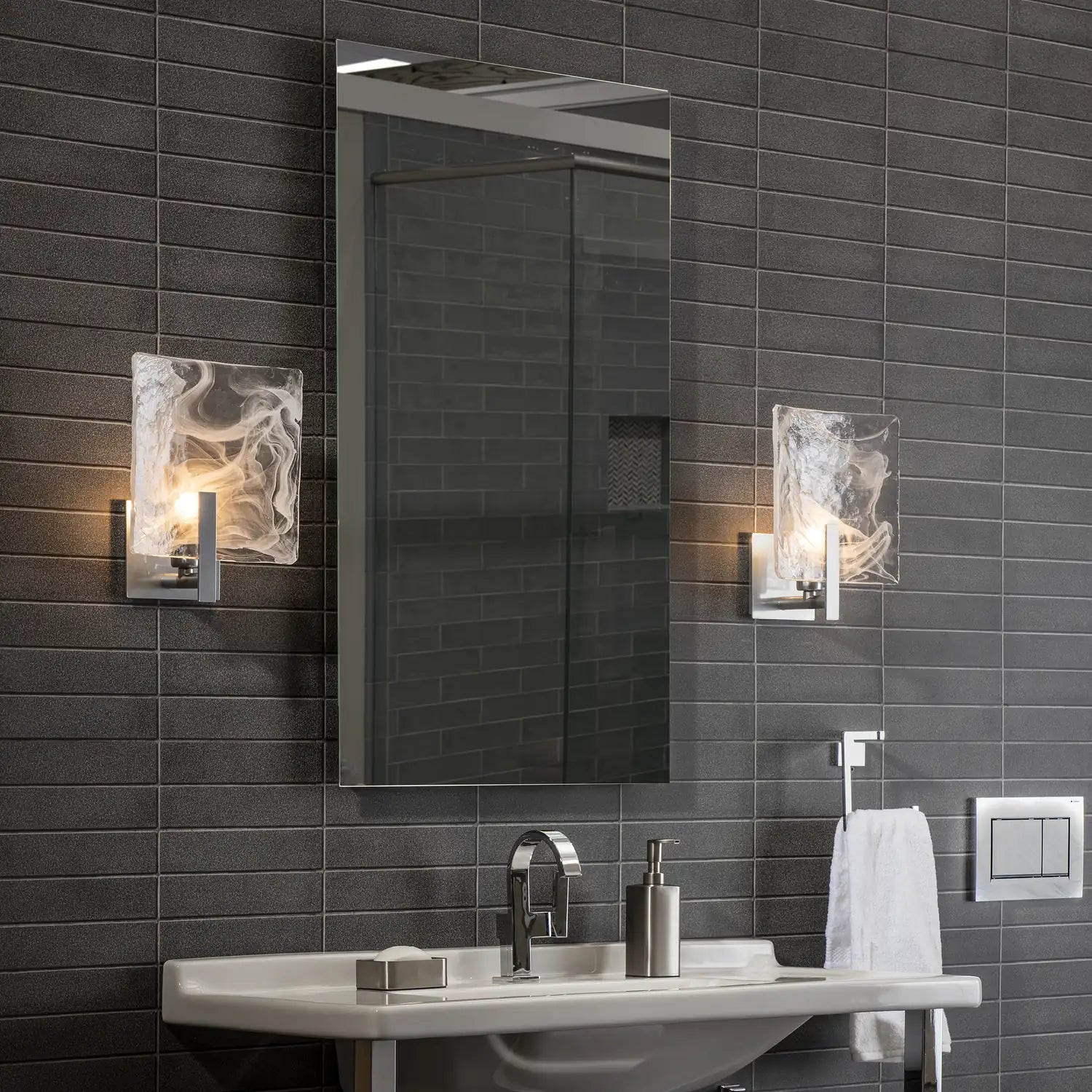 Hubbardton Forge, Arc Bath Sconce, WALL SCONCES
