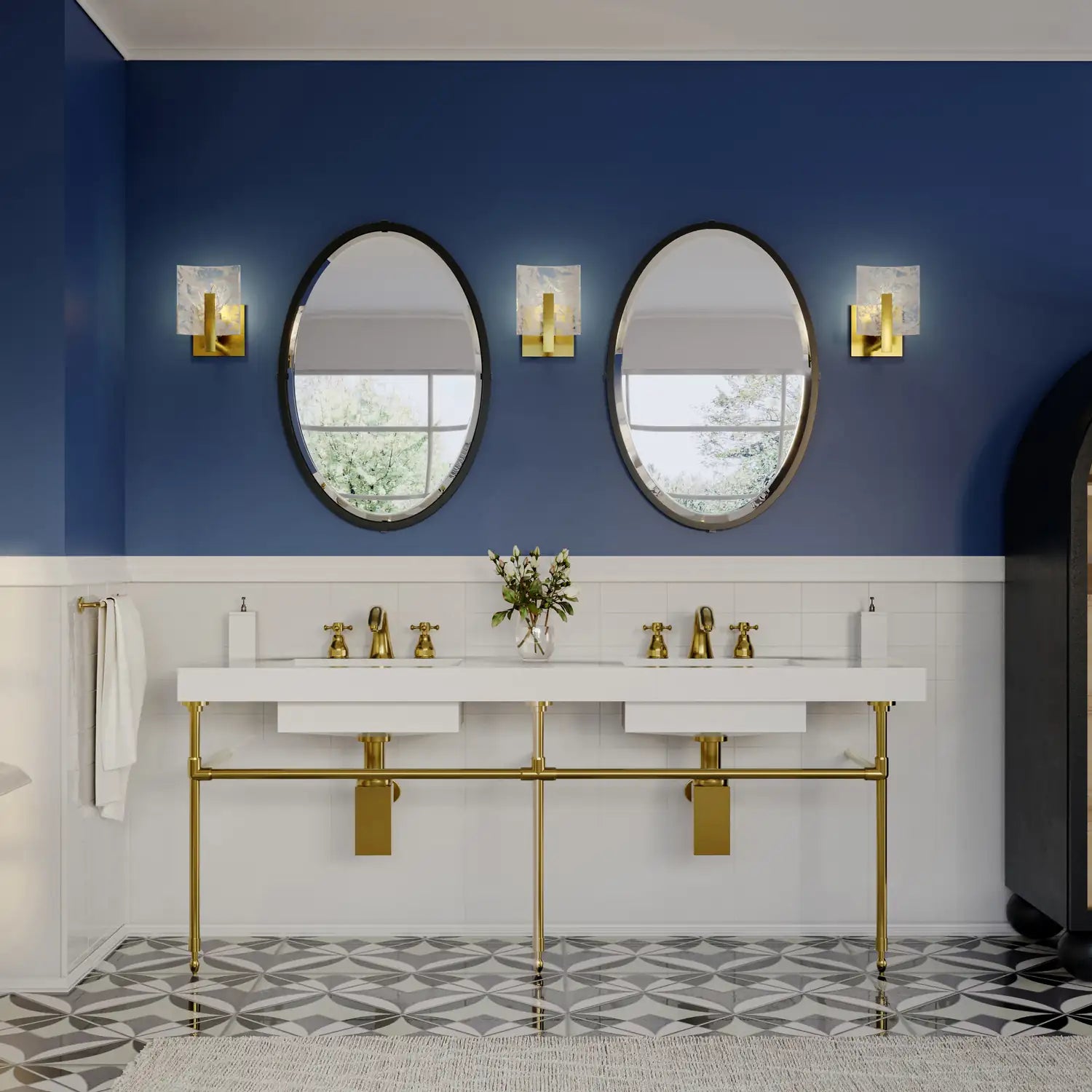 Hubbardton Forge, Arc Bath Sconce, WALL SCONCES