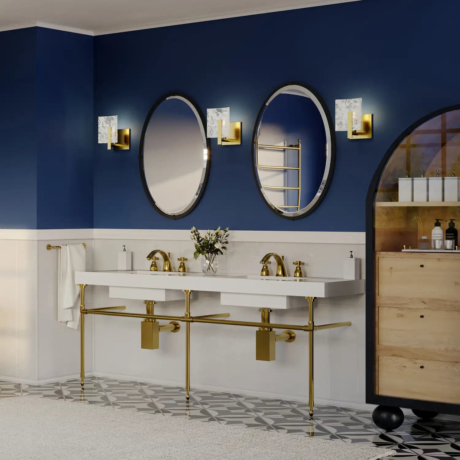 Hubbardton Forge, Arc Bath Sconce, WALL SCONCES
