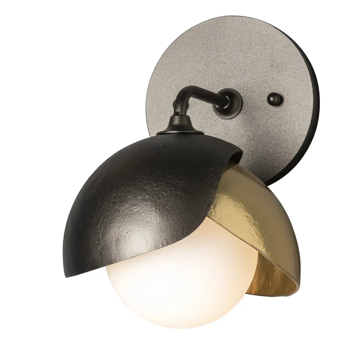 Hubbardton Forge, Brooklyn Double Shade Bath Sconce, WALL SCONCES