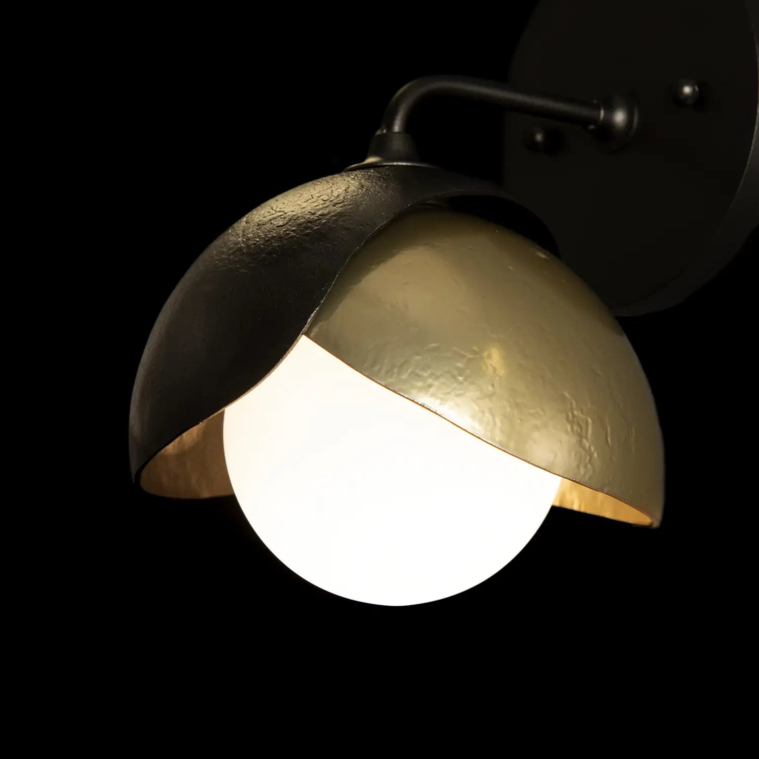Hubbardton Forge, Brooklyn Double Shade Bath Sconce, WALL SCONCES