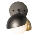 Hubbardton Forge, Brooklyn Double Shade Bath Sconce, WALL SCONCES