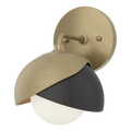 Hubbardton Forge, Brooklyn Double Shade Bath Sconce, WALL SCONCES