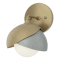 Hubbardton Forge, Brooklyn Double Shade Bath Sconce, WALL SCONCES