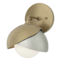 Hubbardton Forge, Brooklyn Double Shade Bath Sconce, WALL SCONCES