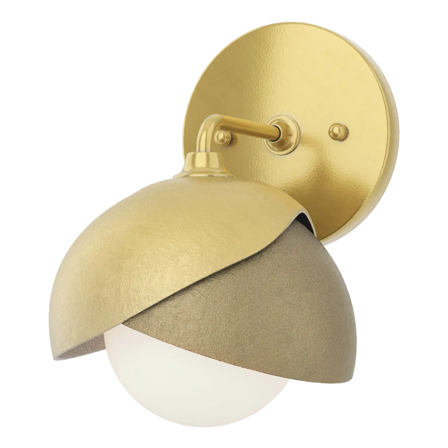 Hubbardton Forge, Brooklyn Double Shade Bath Sconce, WALL SCONCES