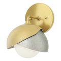 Hubbardton Forge, Brooklyn Double Shade Bath Sconce, WALL SCONCES