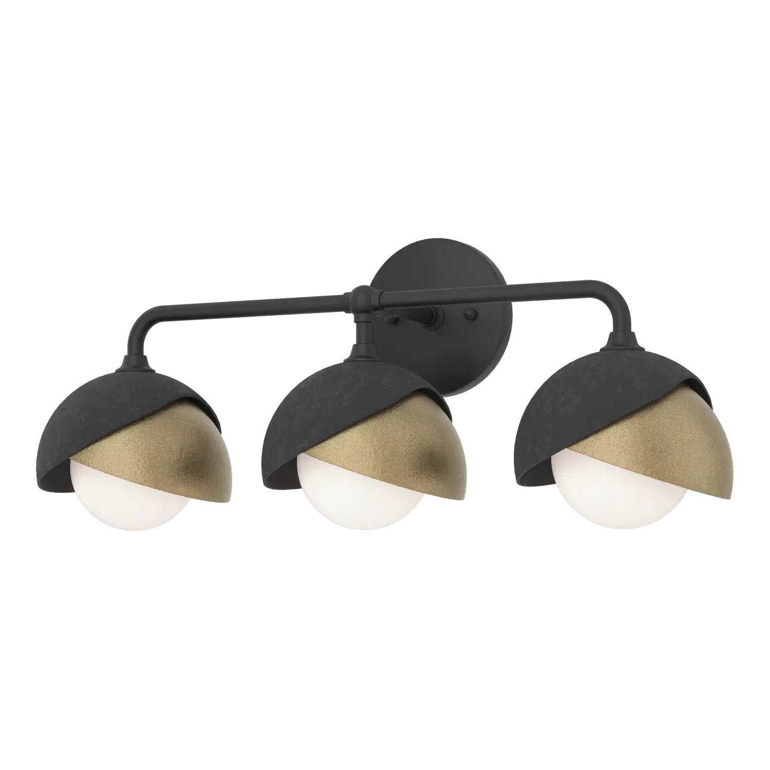 Hubbardton Forge, Brooklyn Double Shade Bath Sconce, WALL SCONCES