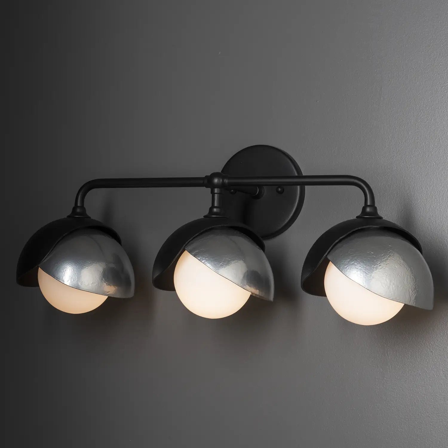 Hubbardton Forge, Brooklyn Double Shade Bath Sconce, WALL SCONCES