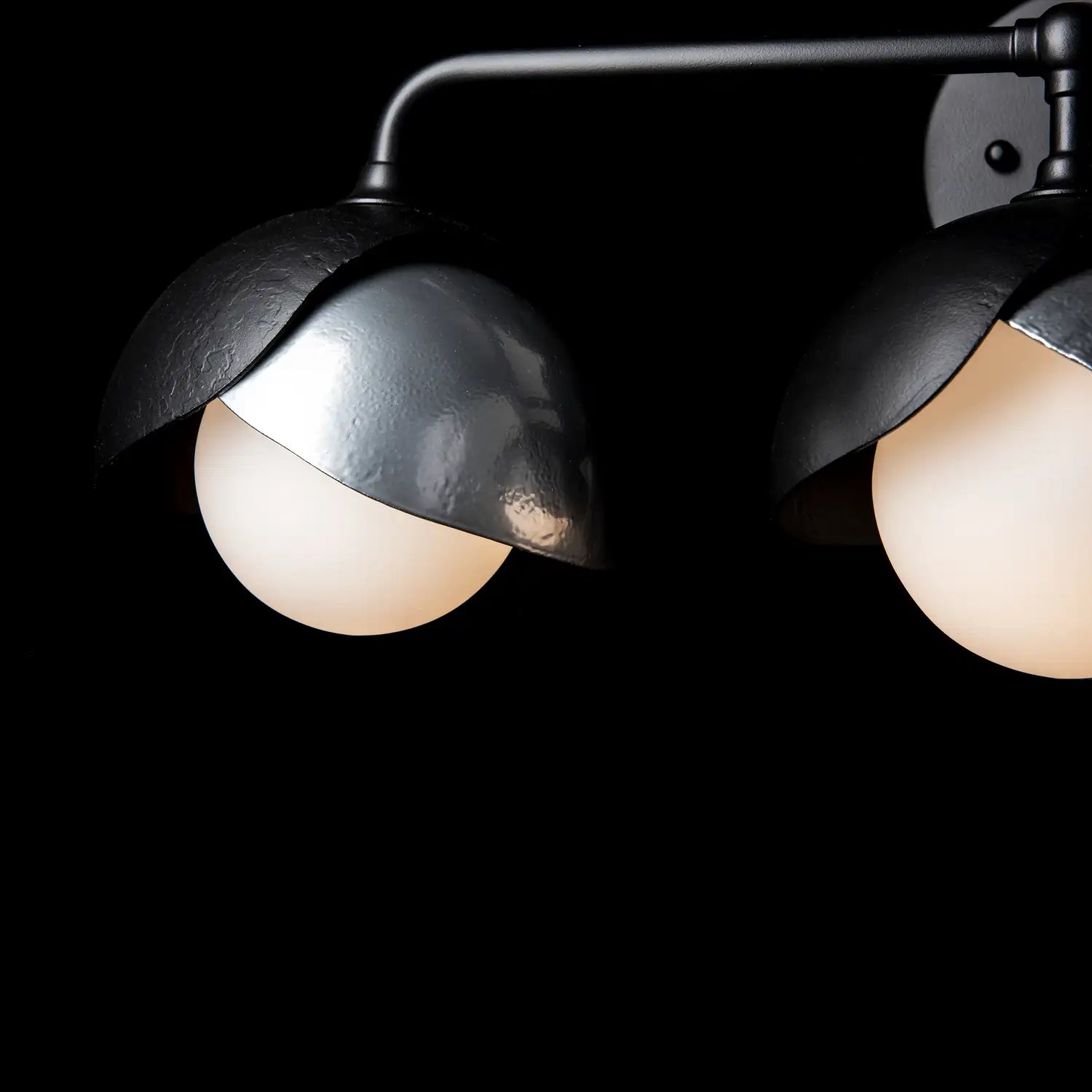 Hubbardton Forge, Brooklyn Double Shade Bath Sconce, WALL SCONCES