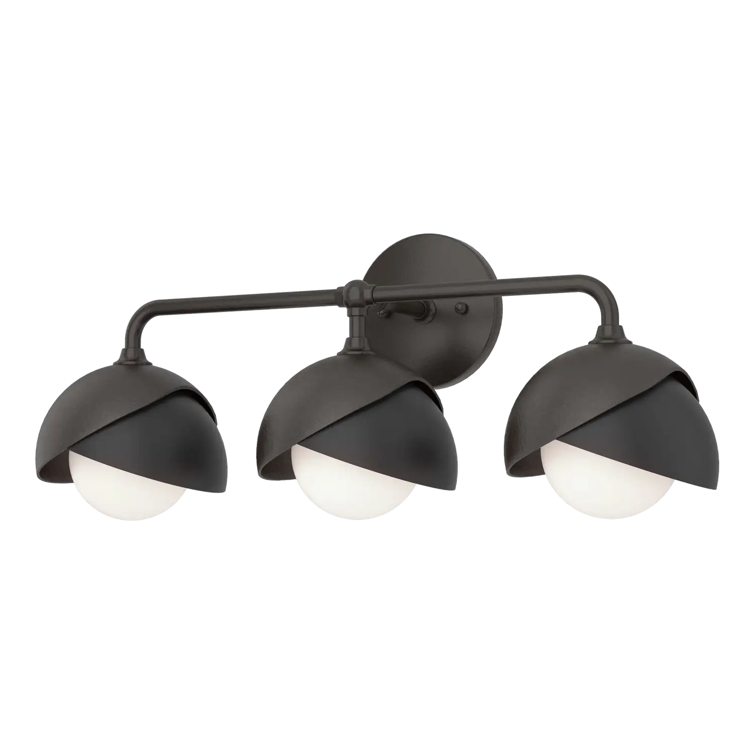 Hubbardton Forge, Brooklyn Double Shade Bath Sconce, WALL SCONCES