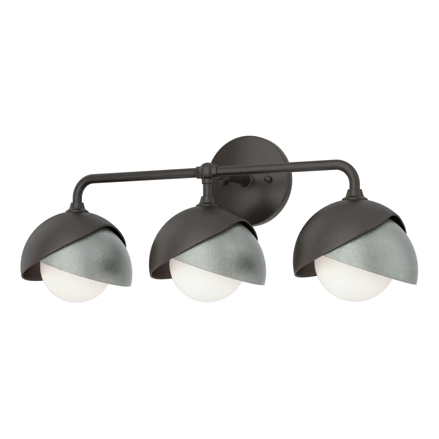 Hubbardton Forge, Brooklyn Double Shade Bath Sconce, WALL SCONCES