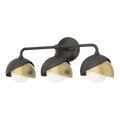 Hubbardton Forge, Brooklyn Double Shade Bath Sconce, WALL SCONCES