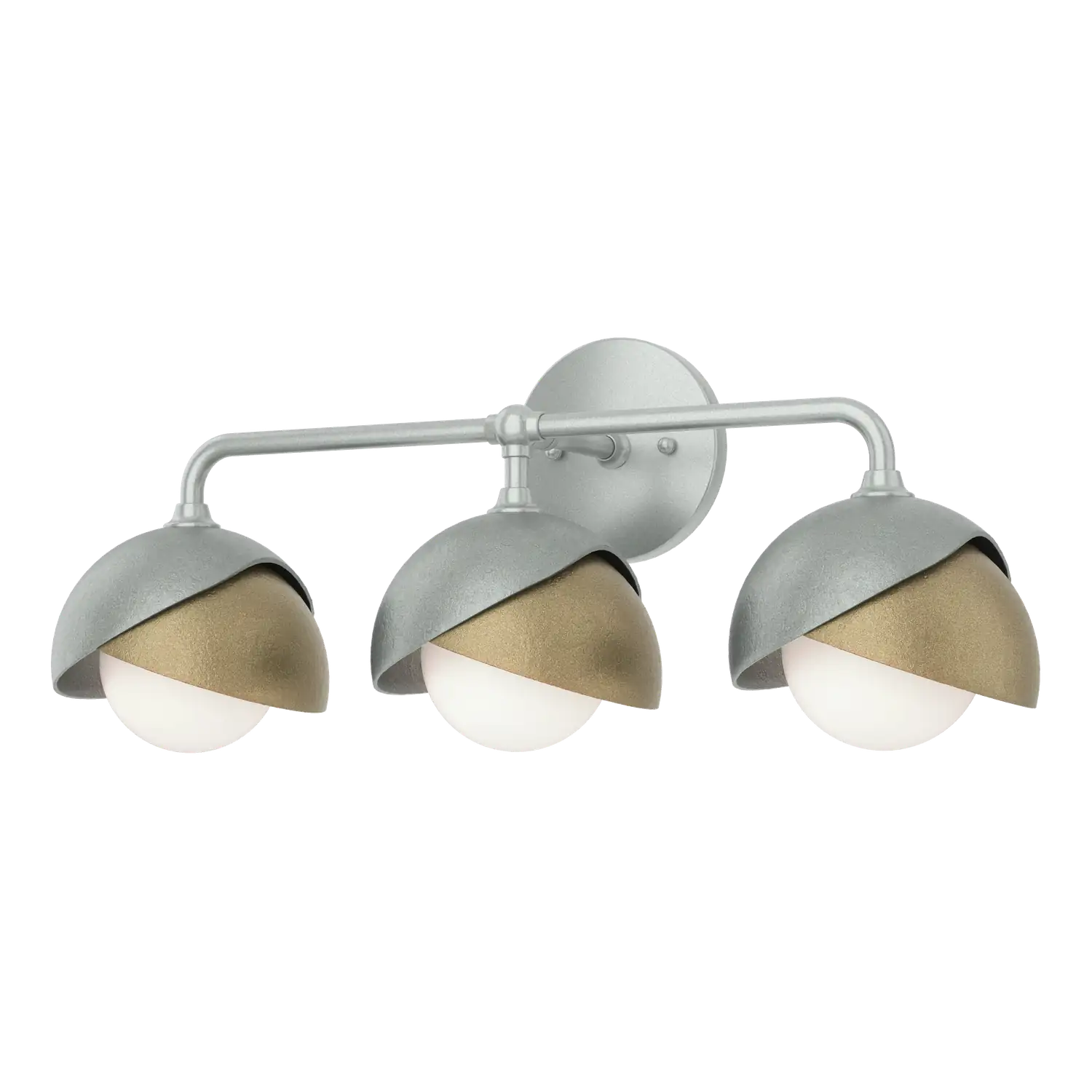 Hubbardton Forge, Brooklyn Double Shade Bath Sconce, WALL SCONCES