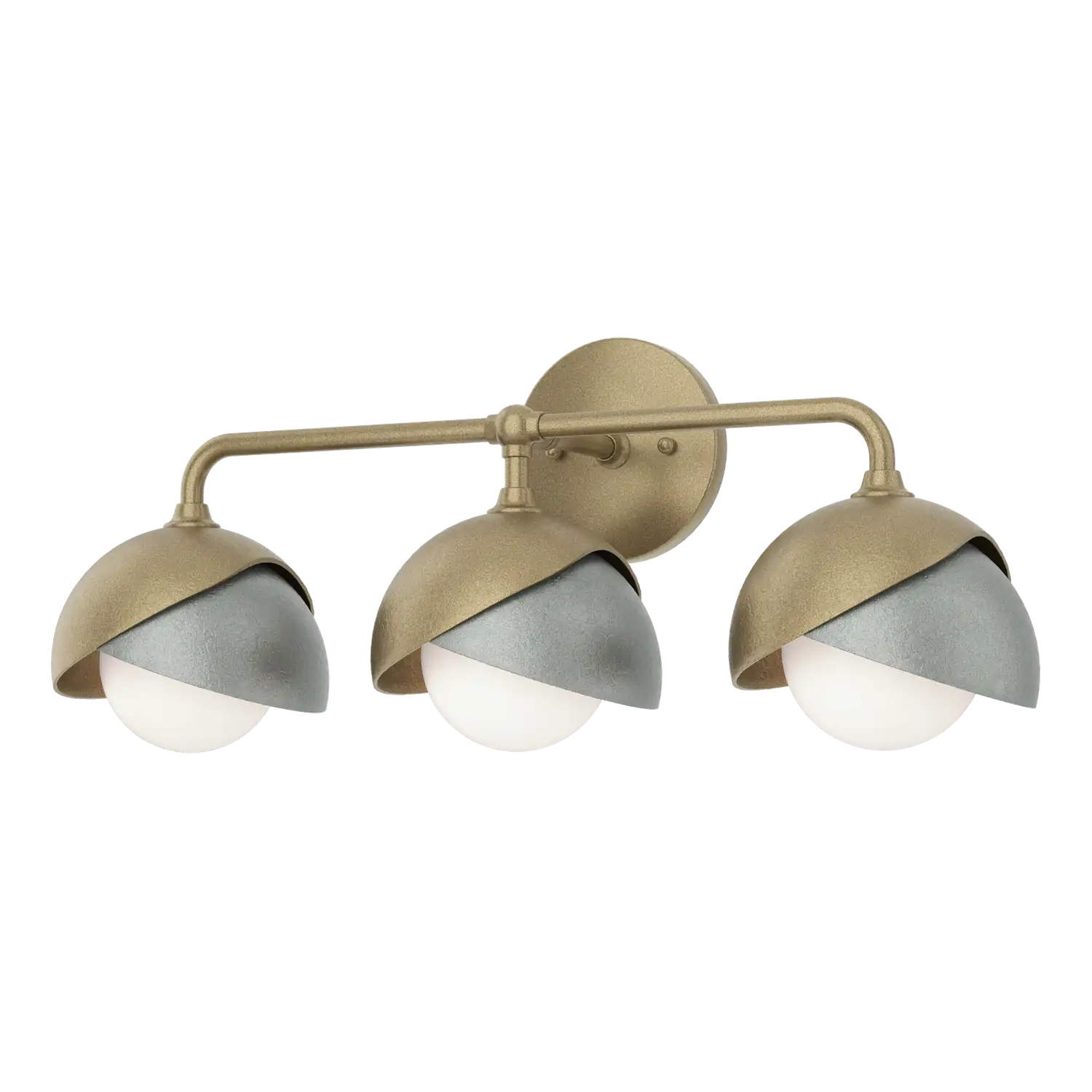 Hubbardton Forge, Brooklyn Double Shade Bath Sconce, WALL SCONCES