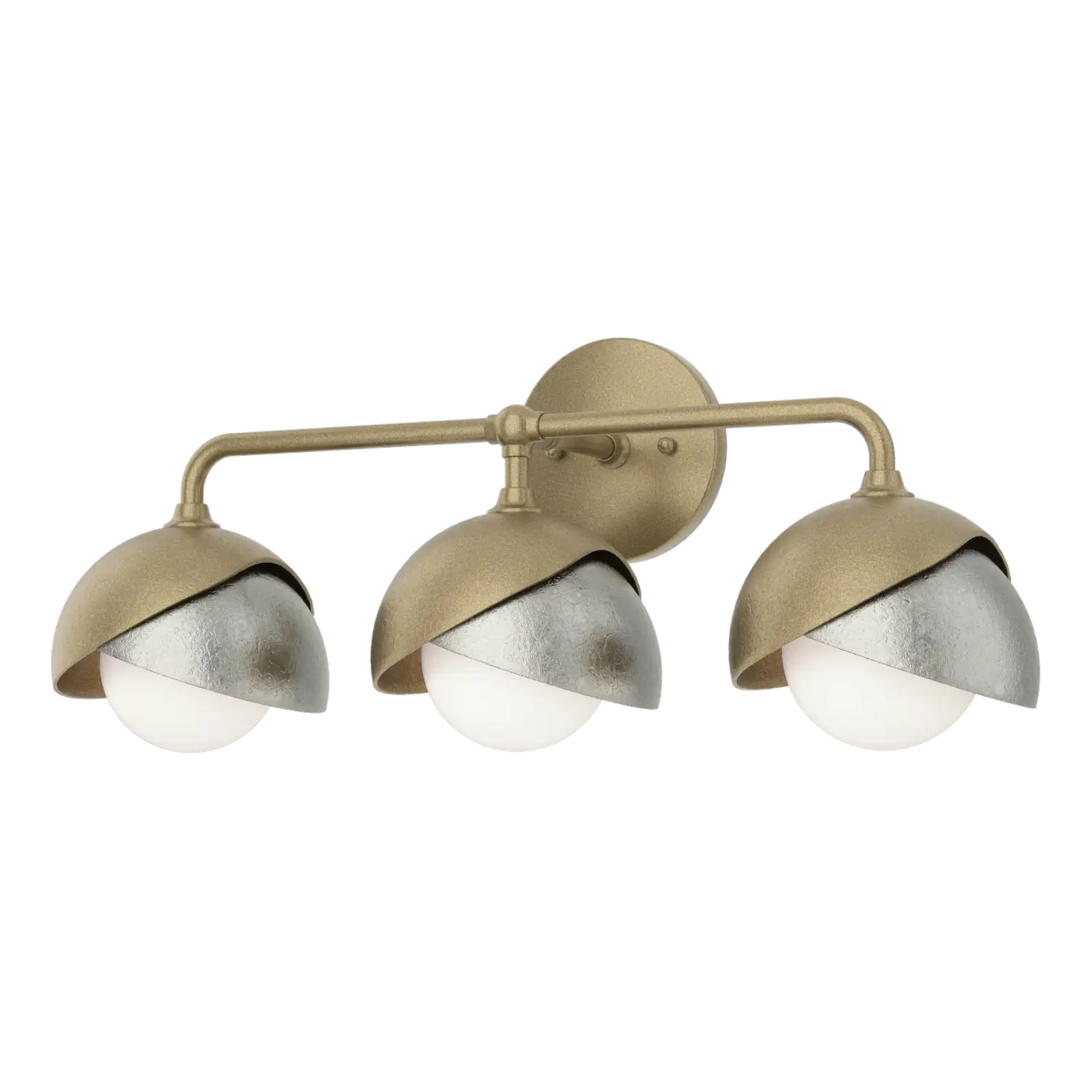 Hubbardton Forge, Brooklyn Double Shade Bath Sconce, WALL SCONCES