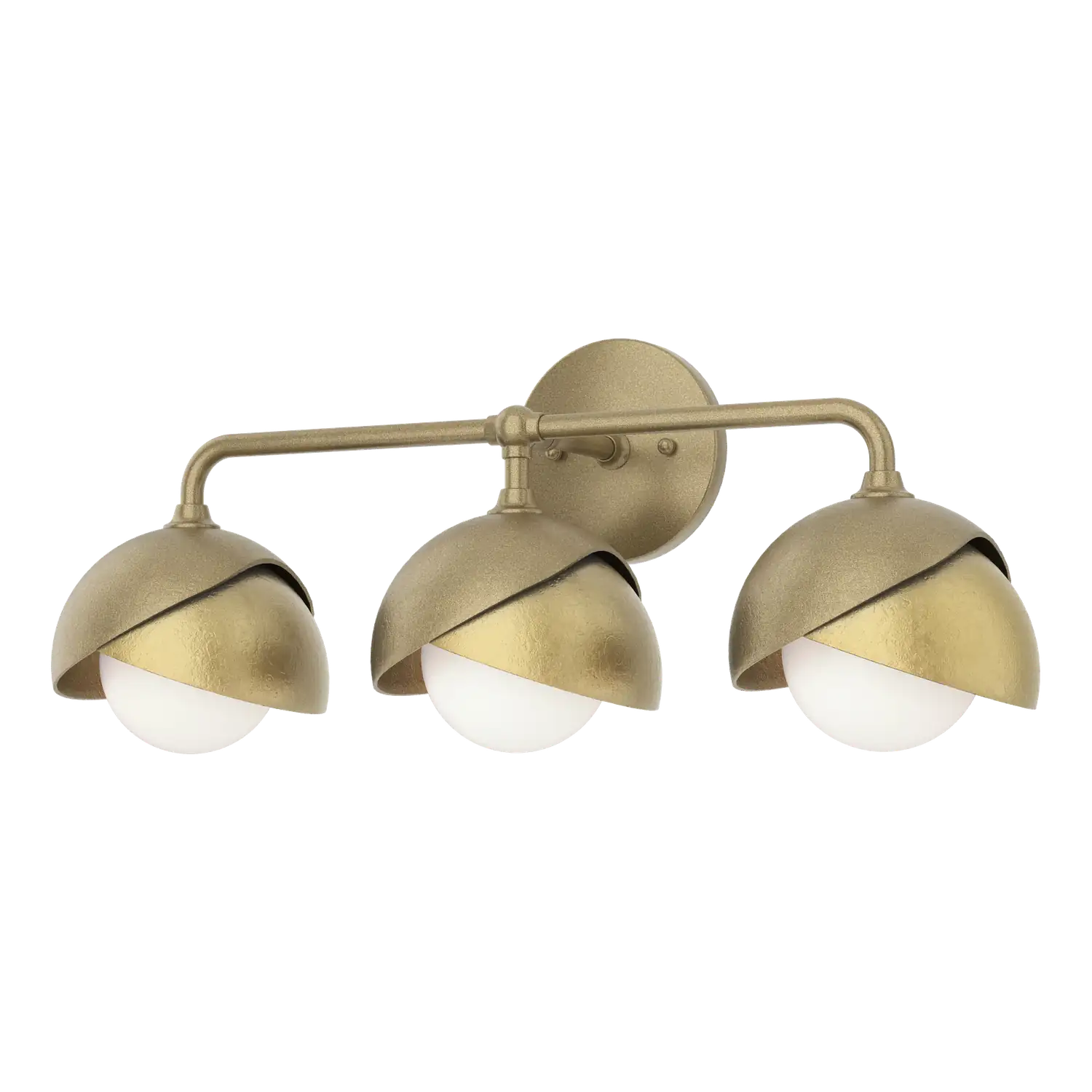Hubbardton Forge, Brooklyn Double Shade Bath Sconce, WALL SCONCES