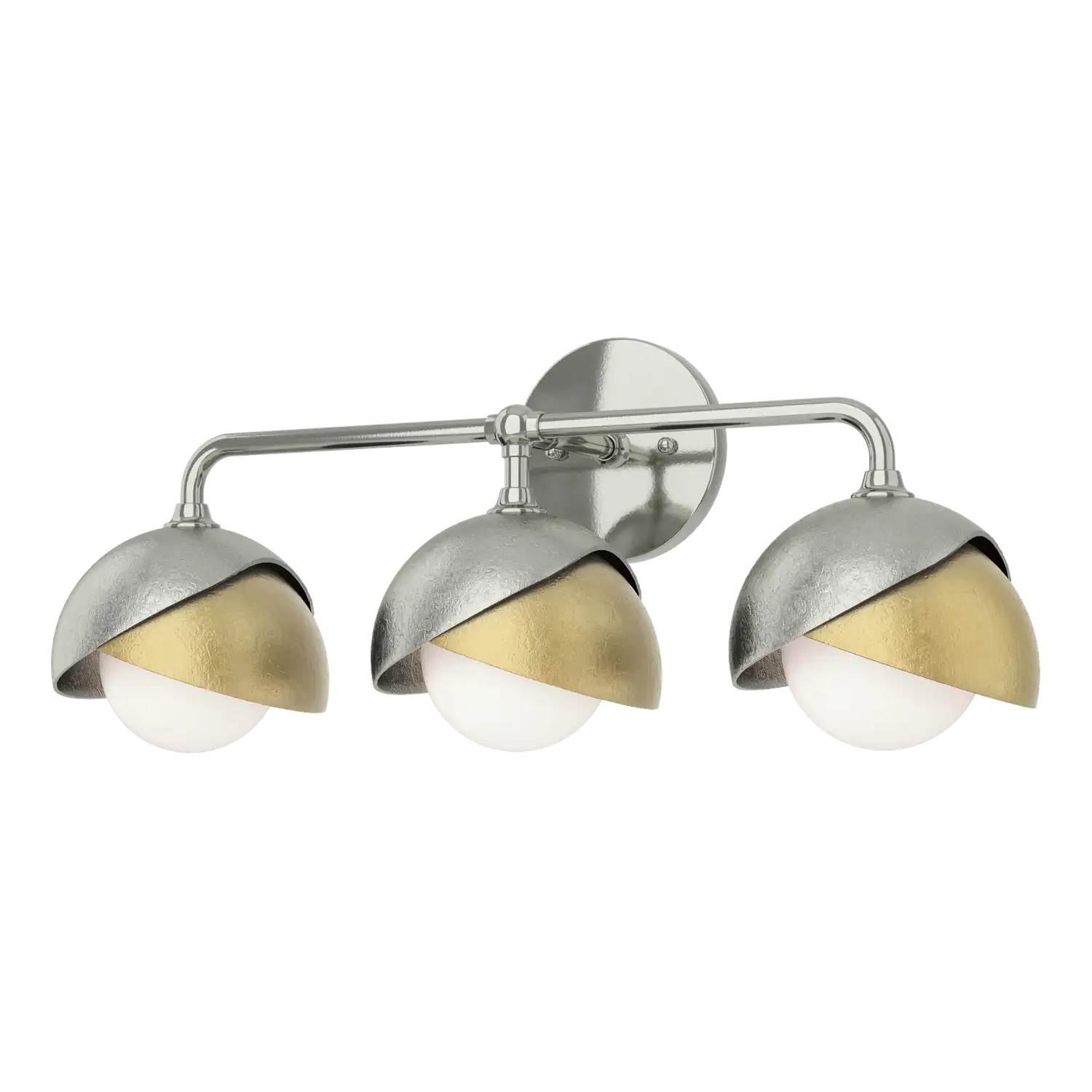 Hubbardton Forge, Brooklyn Double Shade Bath Sconce, WALL SCONCES
