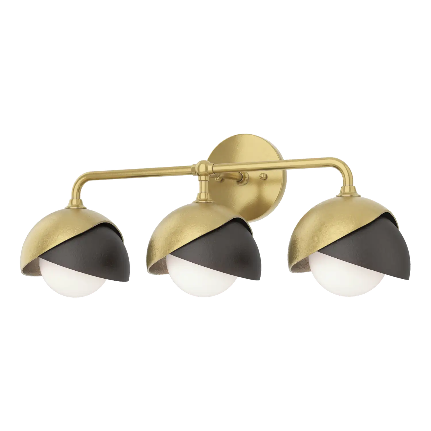 Hubbardton Forge, Brooklyn Double Shade Bath Sconce, WALL SCONCES