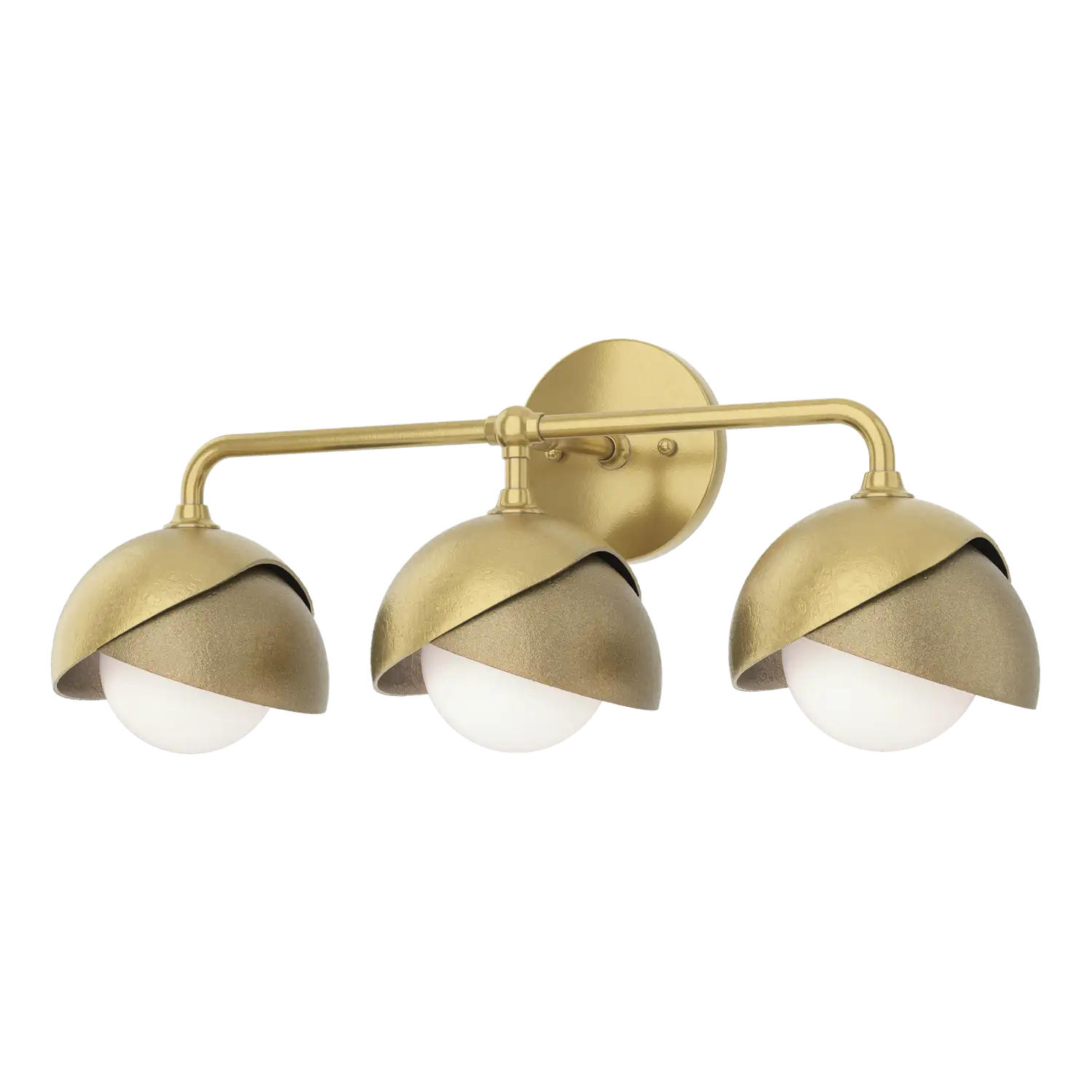 Hubbardton Forge, Brooklyn Double Shade Bath Sconce, WALL SCONCES