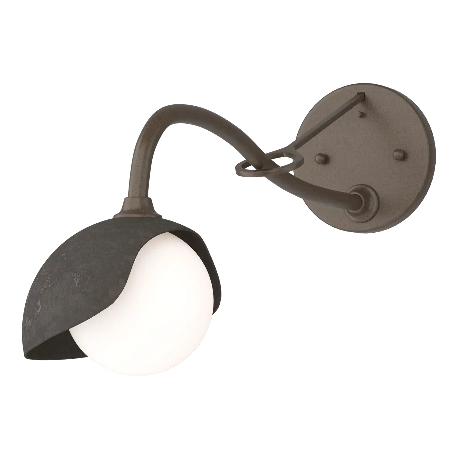 Hubbardton Forge, Brooklyn Single Shade Long-Arm Sconce, WALL SCONCES