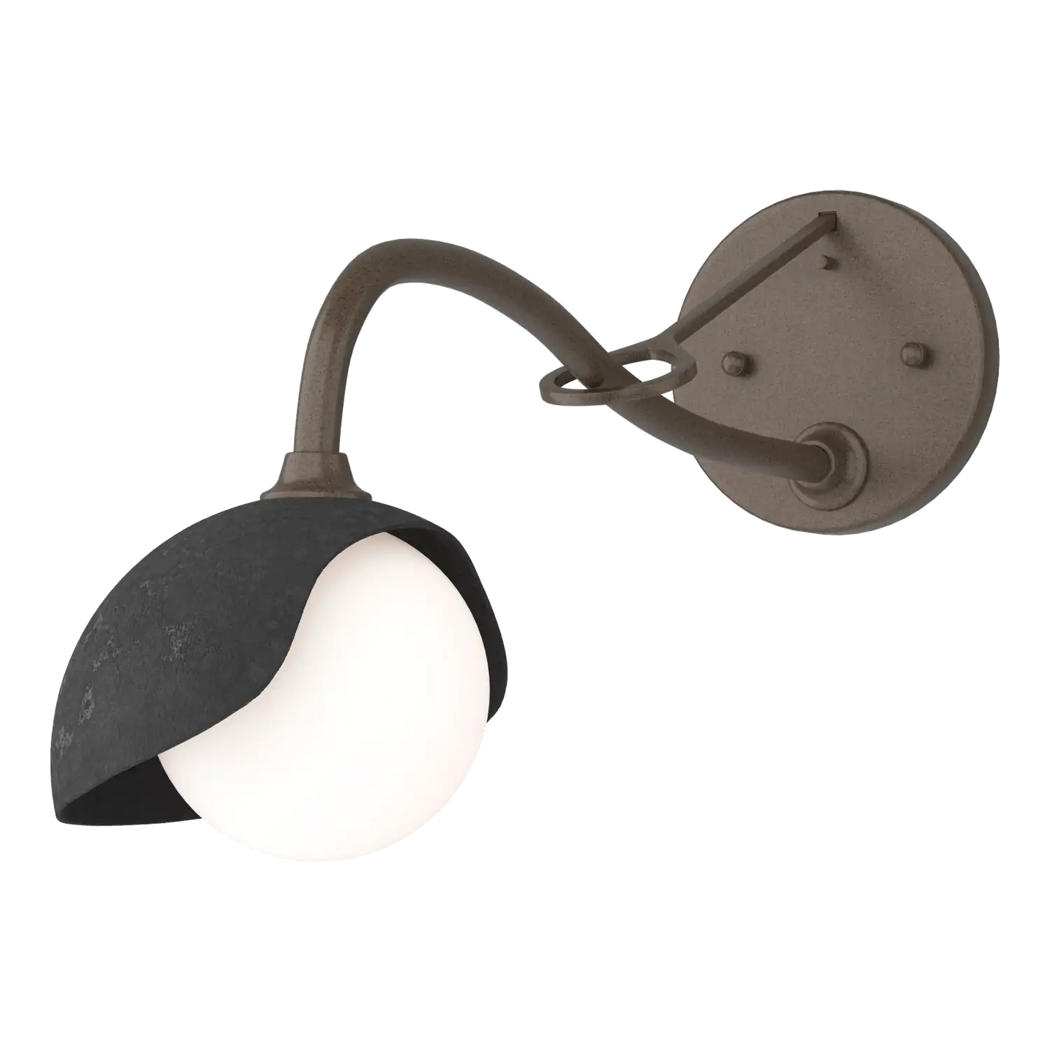 Hubbardton Forge, Brooklyn Single Shade Long-Arm Sconce, WALL SCONCES
