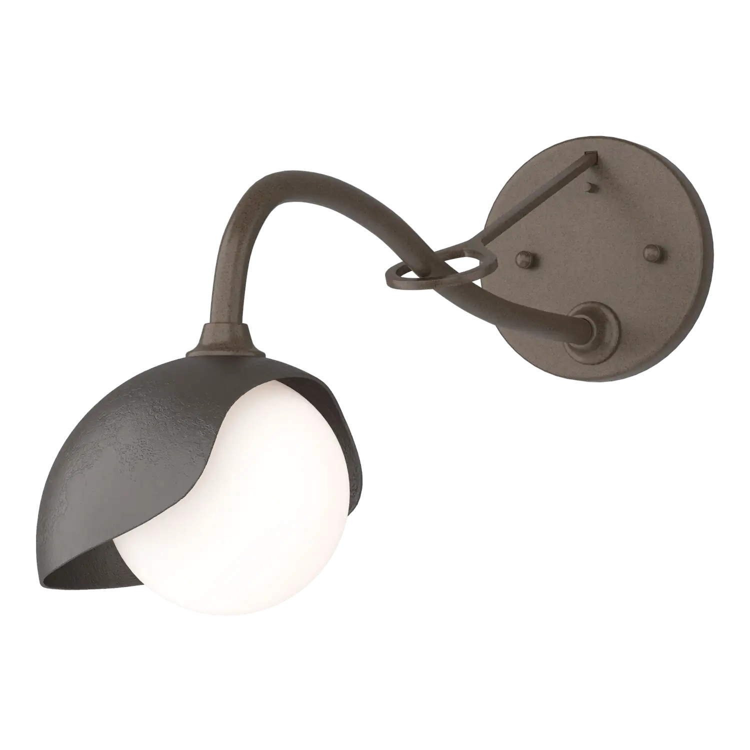 Hubbardton Forge, Brooklyn Single Shade Long-Arm Sconce, WALL SCONCES