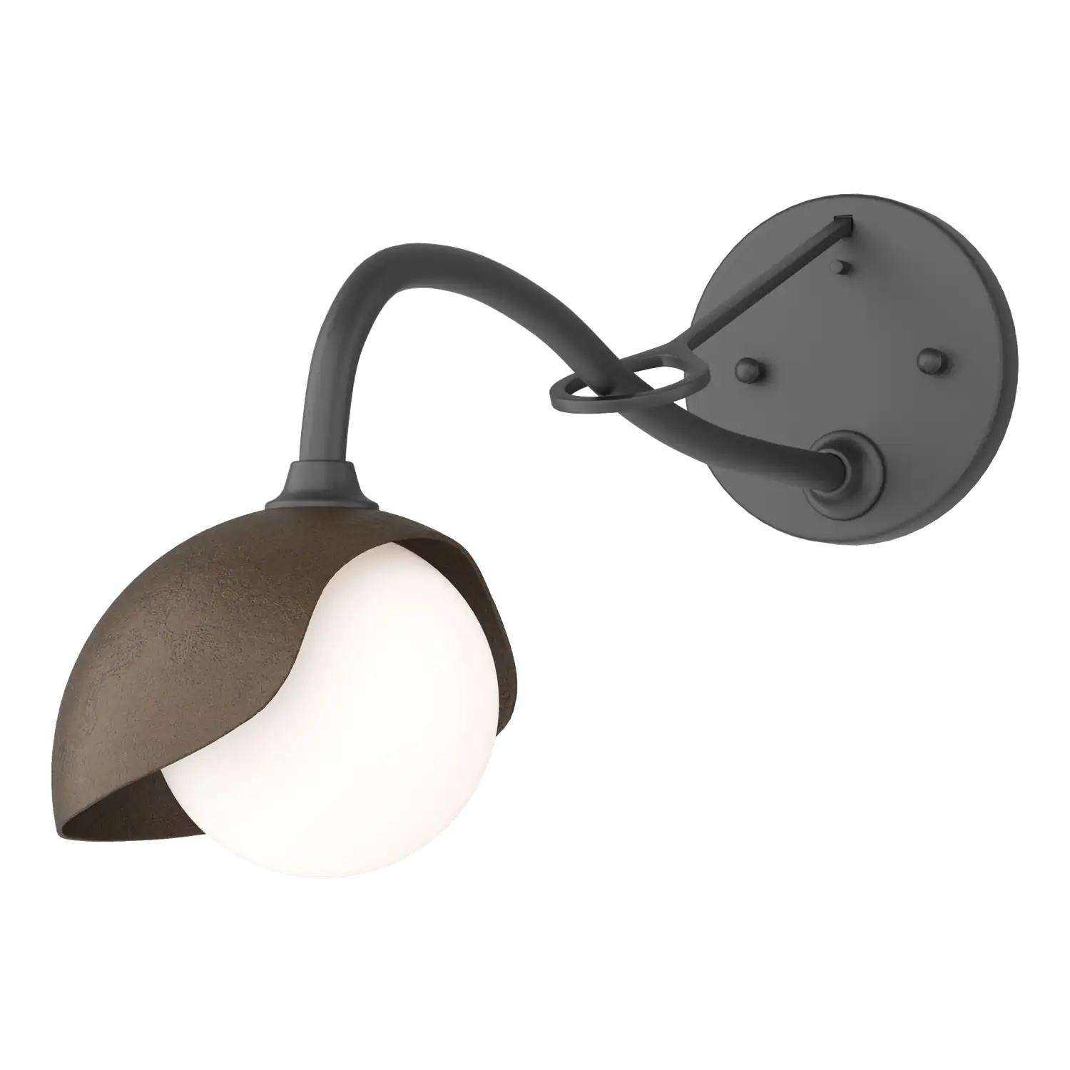 Hubbardton Forge, Brooklyn Single Shade Long-Arm Sconce, WALL SCONCES