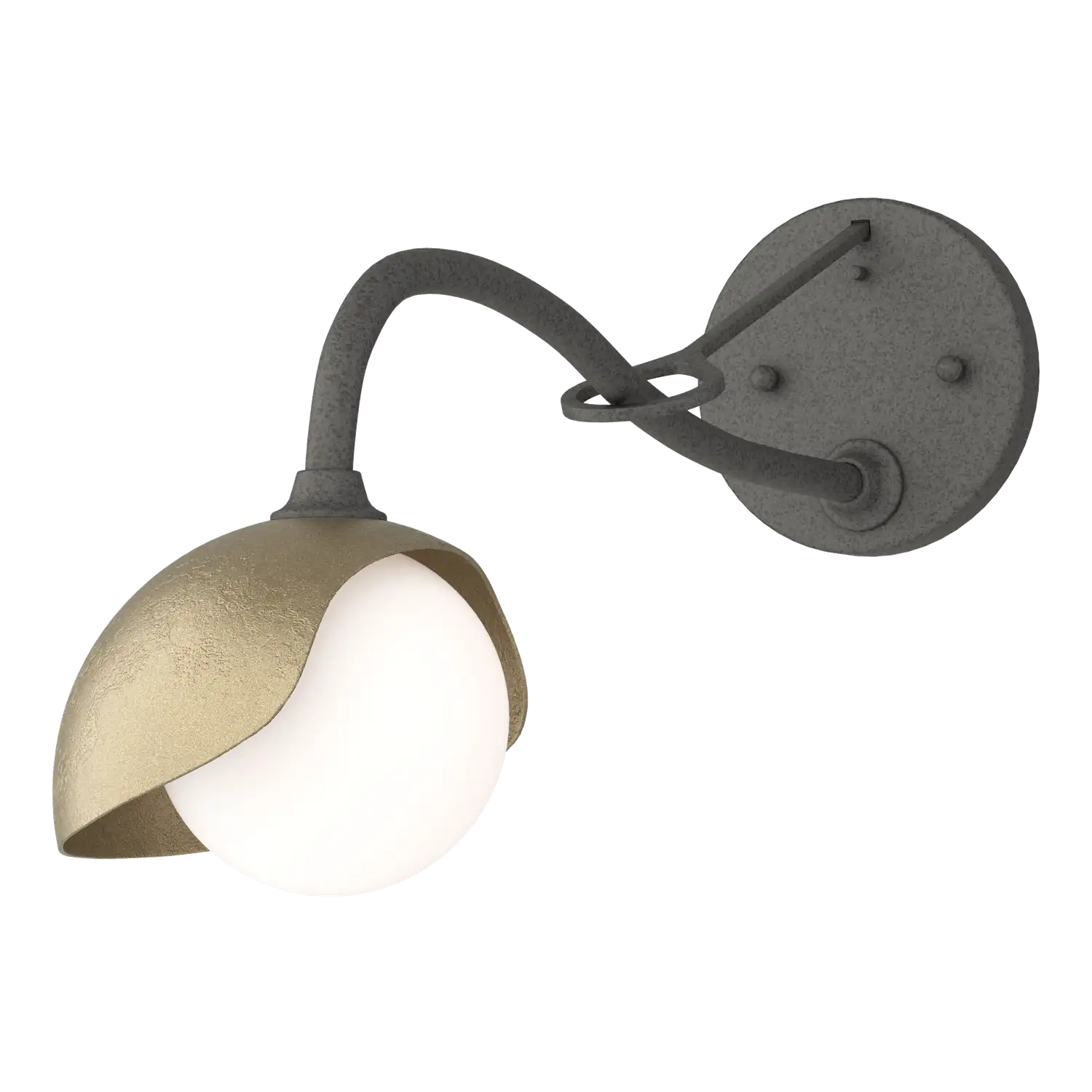 Hubbardton Forge, Brooklyn Single Shade Long-Arm Sconce, WALL SCONCES