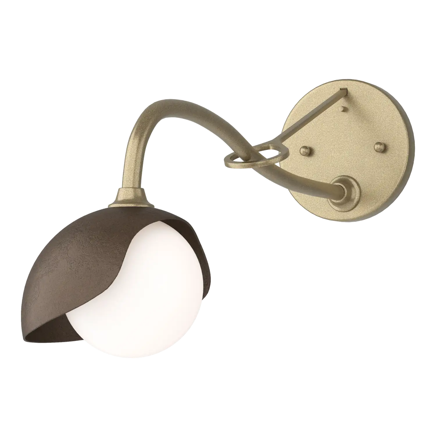 Hubbardton Forge, Brooklyn Single Shade Long-Arm Sconce, WALL SCONCES