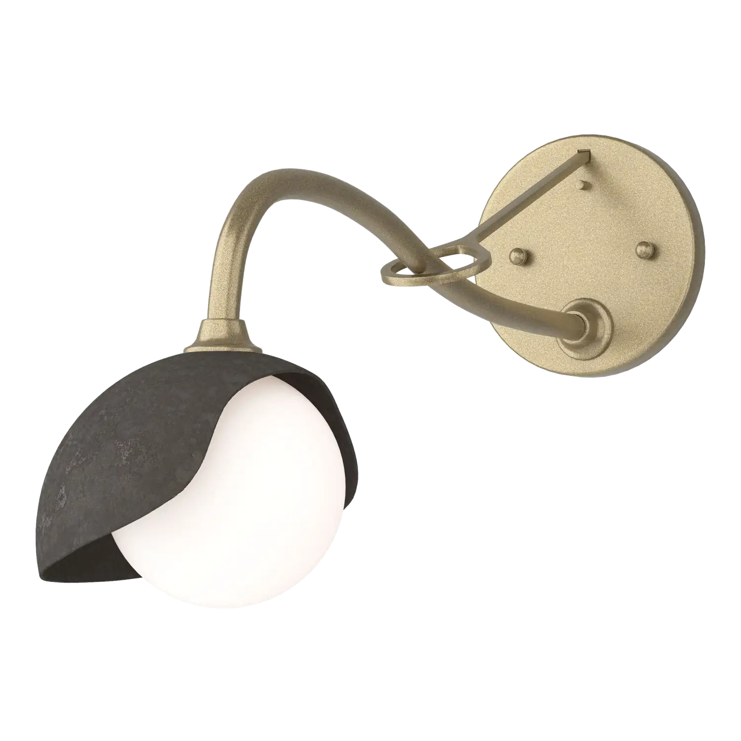 Hubbardton Forge, Brooklyn Single Shade Long-Arm Sconce, WALL SCONCES