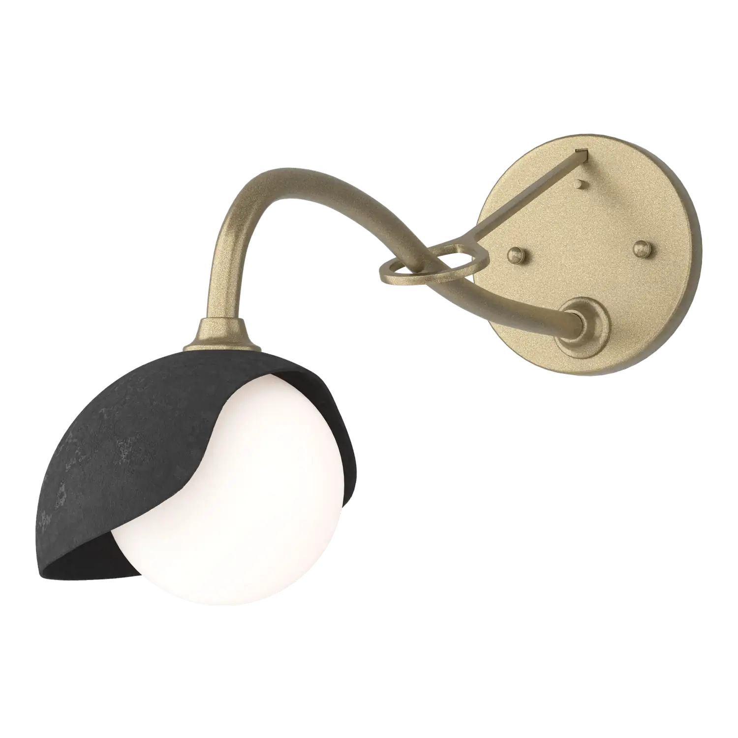 Hubbardton Forge, Brooklyn Single Shade Long-Arm Sconce, WALL SCONCES