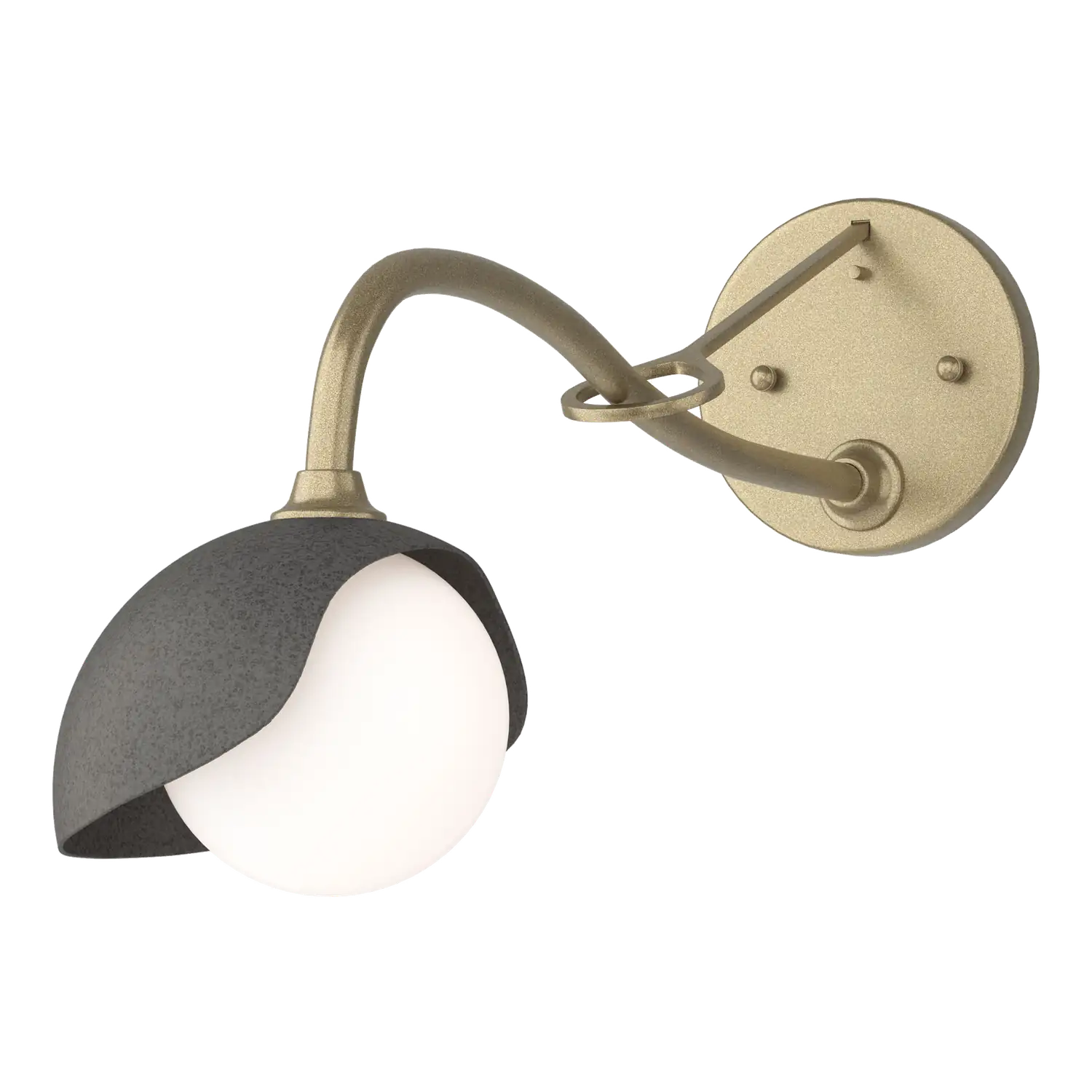 Hubbardton Forge, Brooklyn Single Shade Long-Arm Sconce, WALL SCONCES