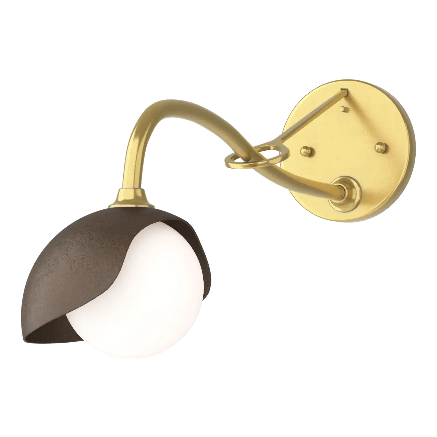 Hubbardton Forge, Brooklyn Single Shade Long-Arm Sconce, WALL SCONCES