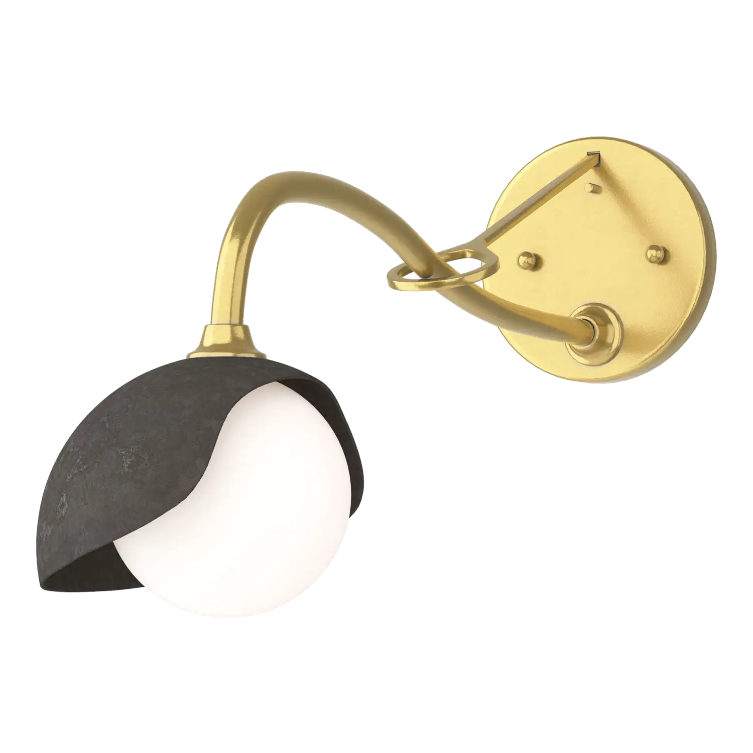Hubbardton Forge, Brooklyn Single Shade Long-Arm Sconce, WALL SCONCES