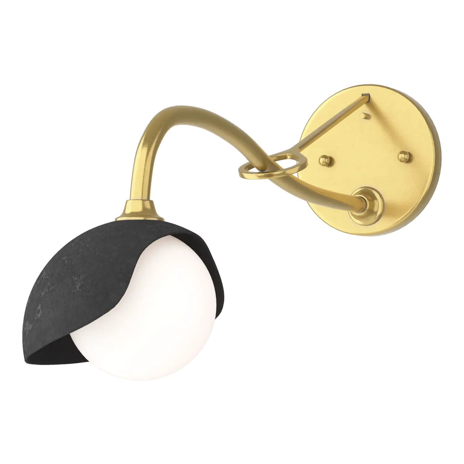 Hubbardton Forge, Brooklyn Single Shade Long-Arm Sconce, WALL SCONCES