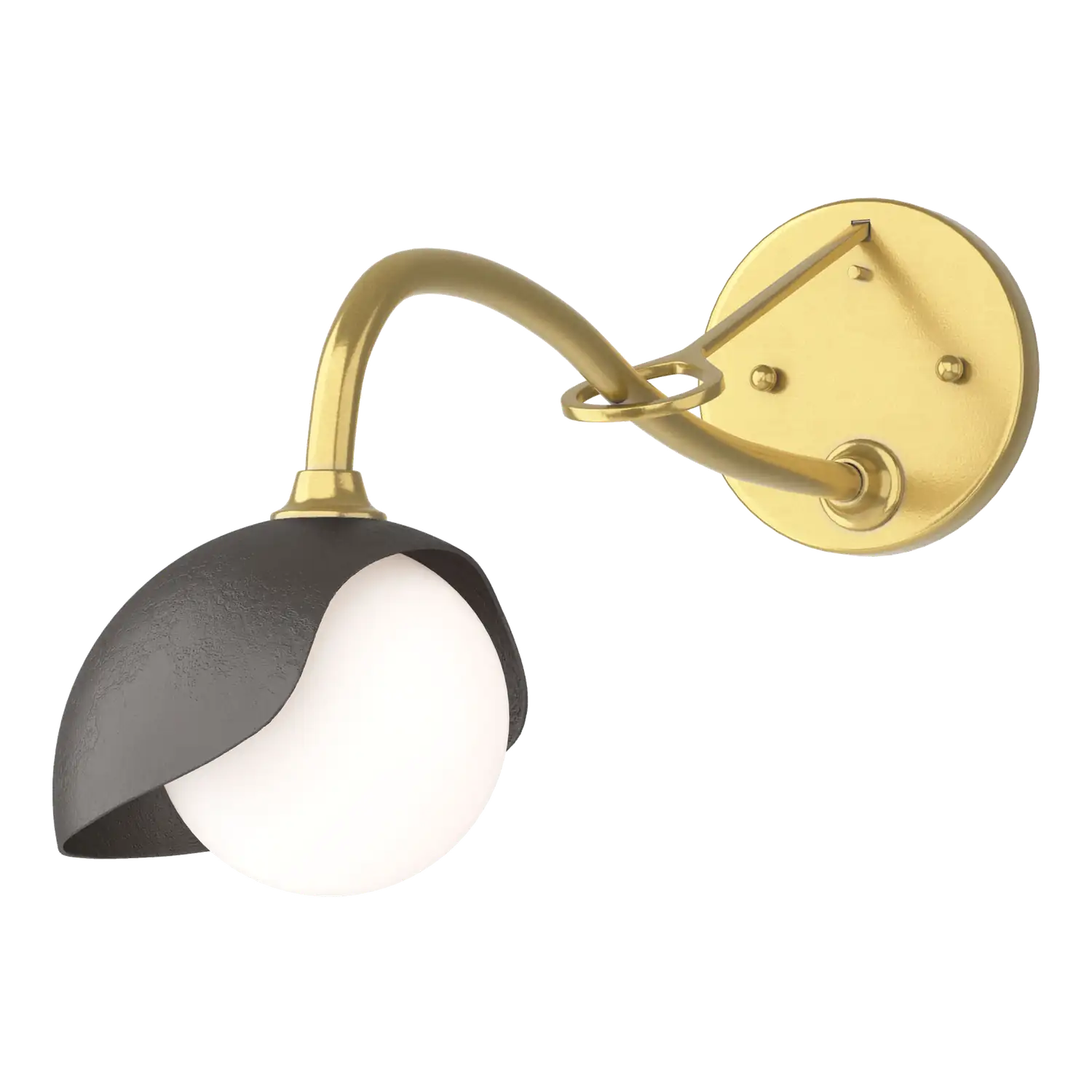 Hubbardton Forge, Brooklyn Single Shade Long-Arm Sconce, WALL SCONCES