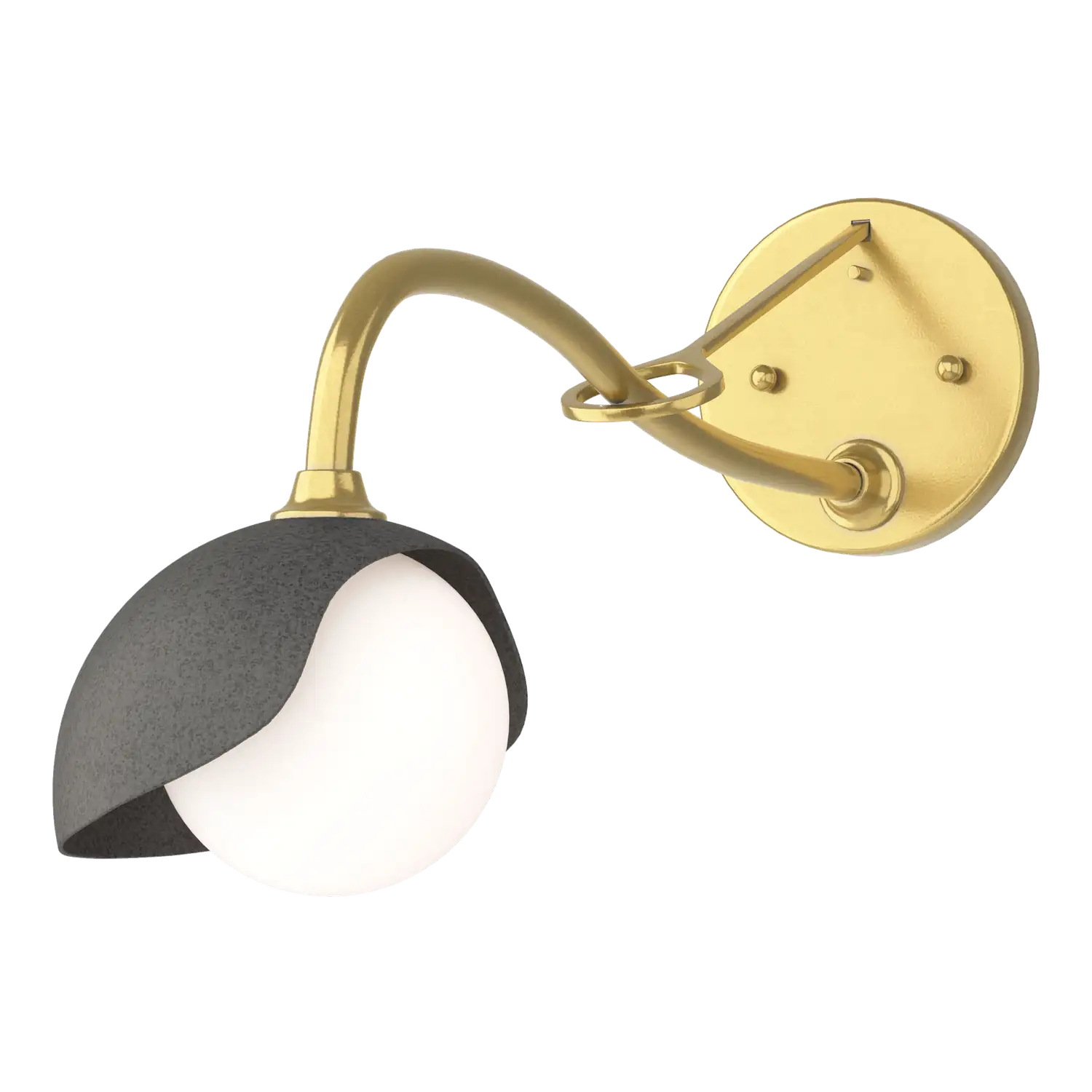 Hubbardton Forge, Brooklyn Single Shade Long-Arm Sconce, WALL SCONCES