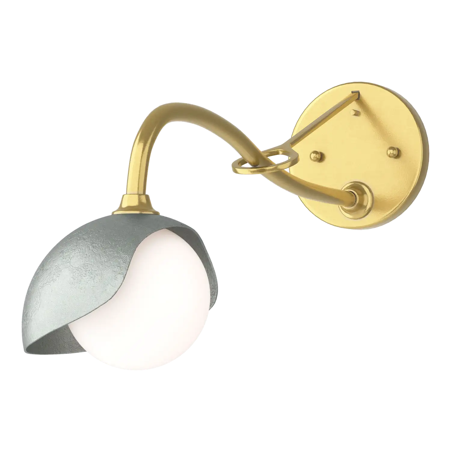 Hubbardton Forge, Brooklyn Single Shade Long-Arm Sconce, WALL SCONCES