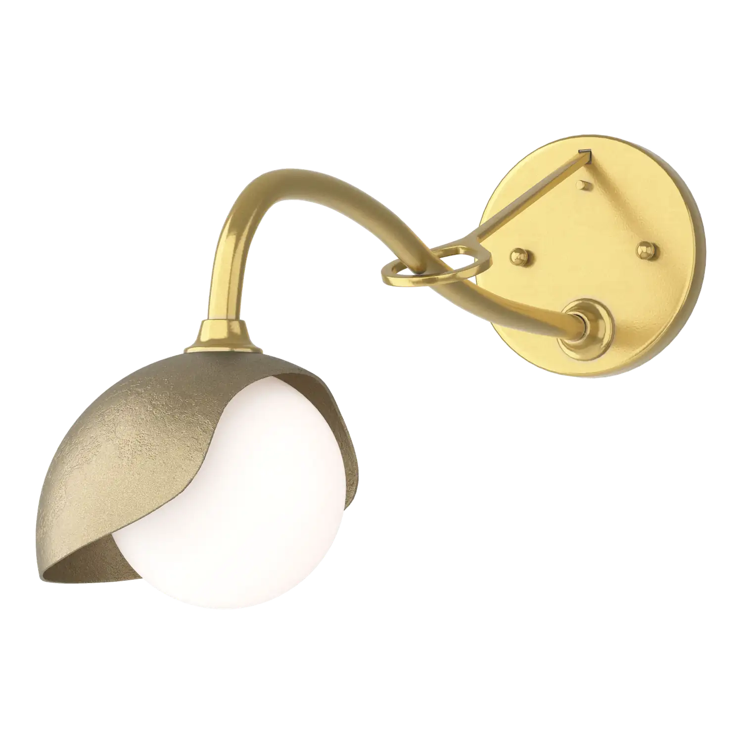 Hubbardton Forge, Brooklyn Single Shade Long-Arm Sconce, WALL SCONCES