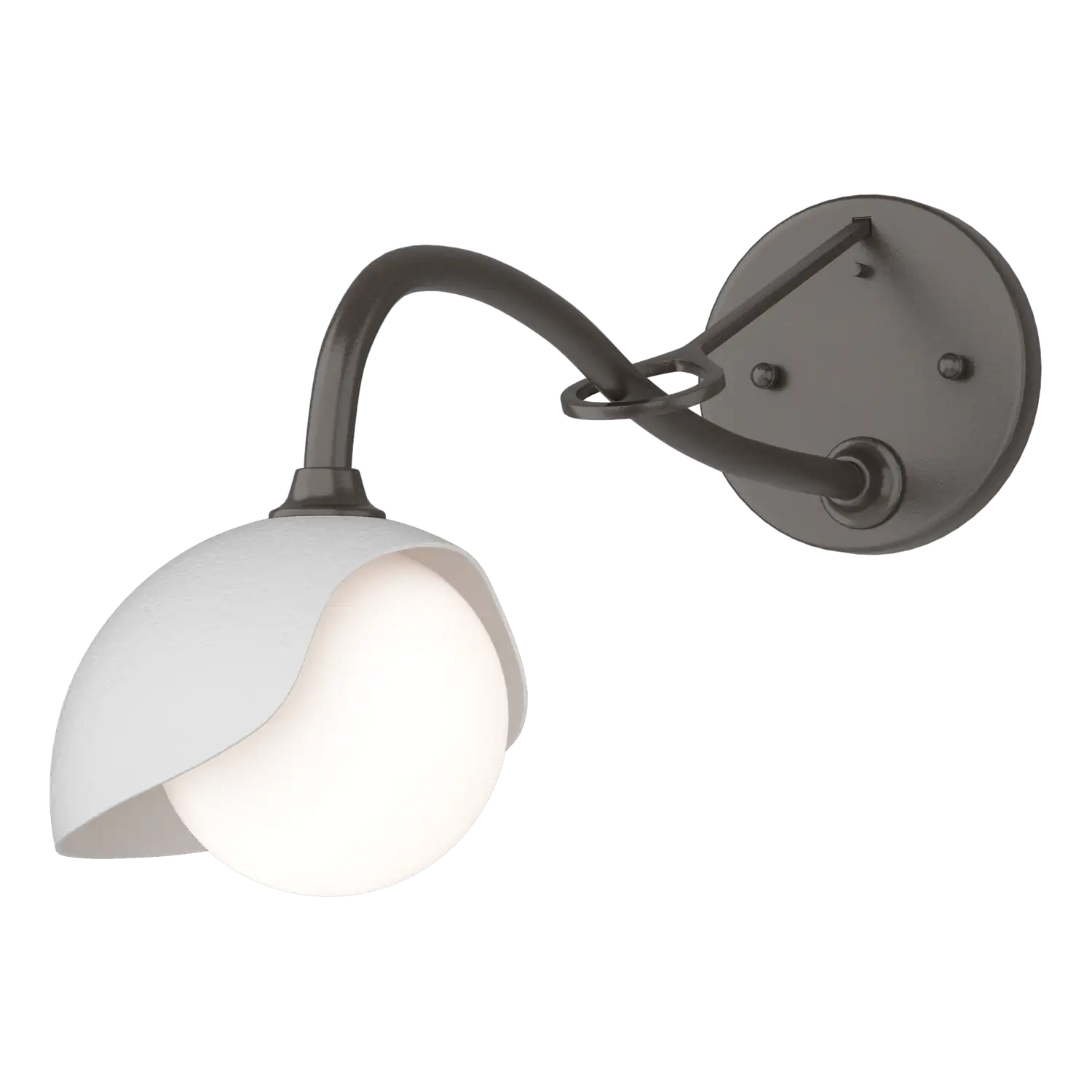 Hubbardton Forge, Brooklyn Single Shade Long-Arm Sconce, WALL SCONCES