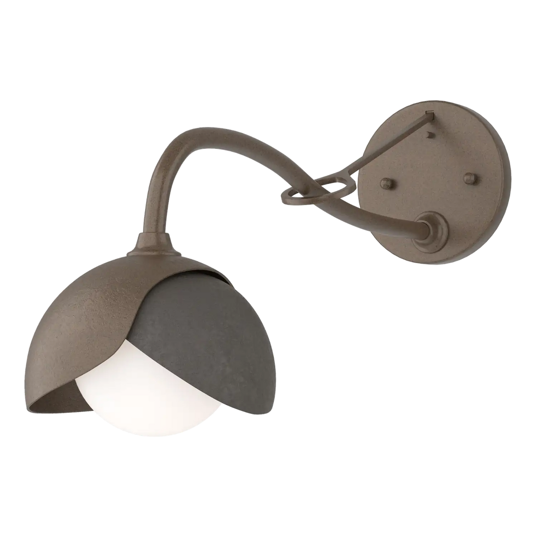Hubbardton Forge, Brooklyn Double Shade Long-Arm Sconce, WALL SCONCES