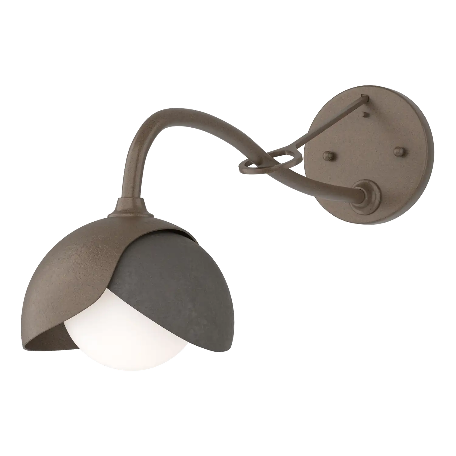 Hubbardton Forge, Brooklyn Double Shade Long-Arm Sconce, WALL SCONCES