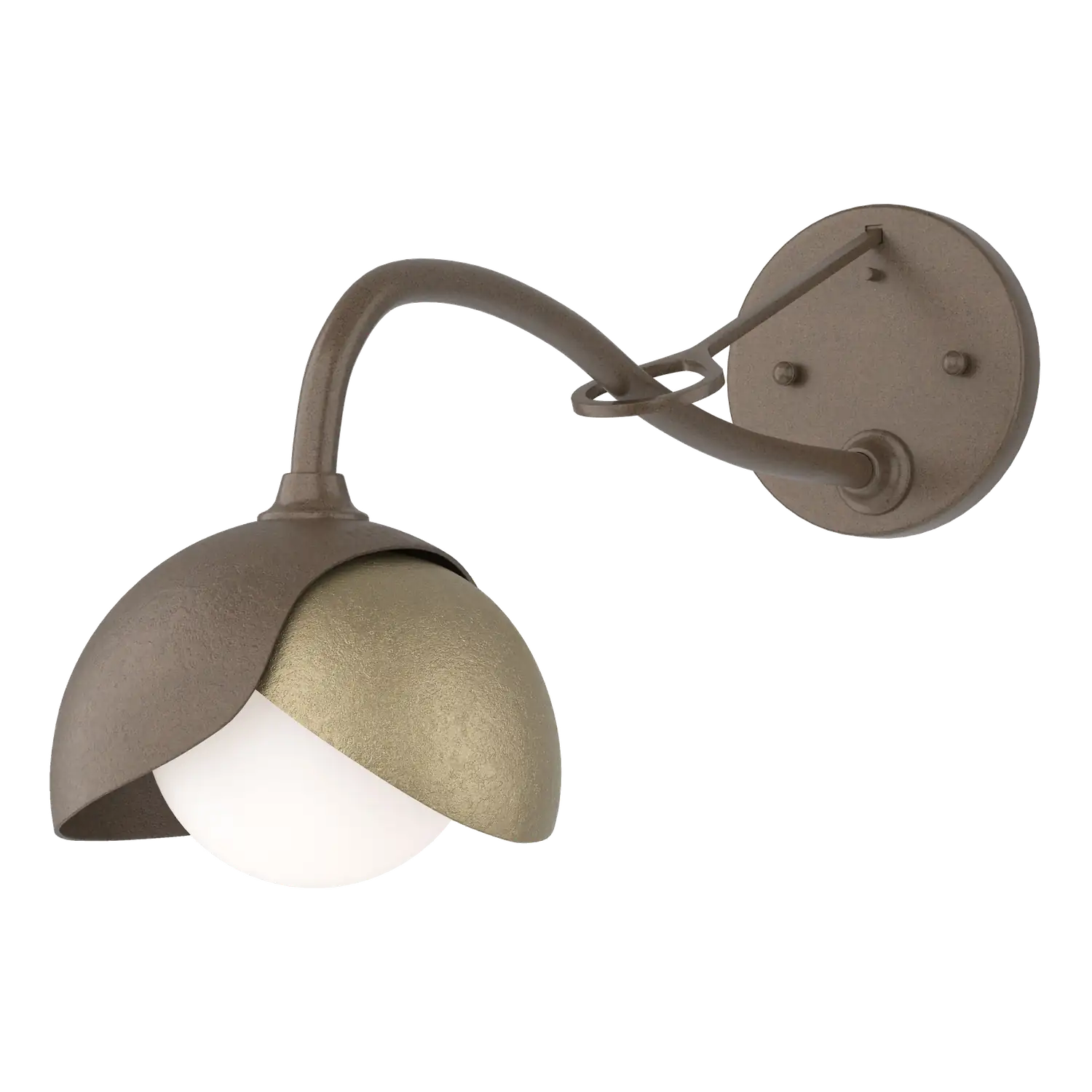 Hubbardton Forge, Brooklyn Double Shade Long-Arm Sconce, WALL SCONCES