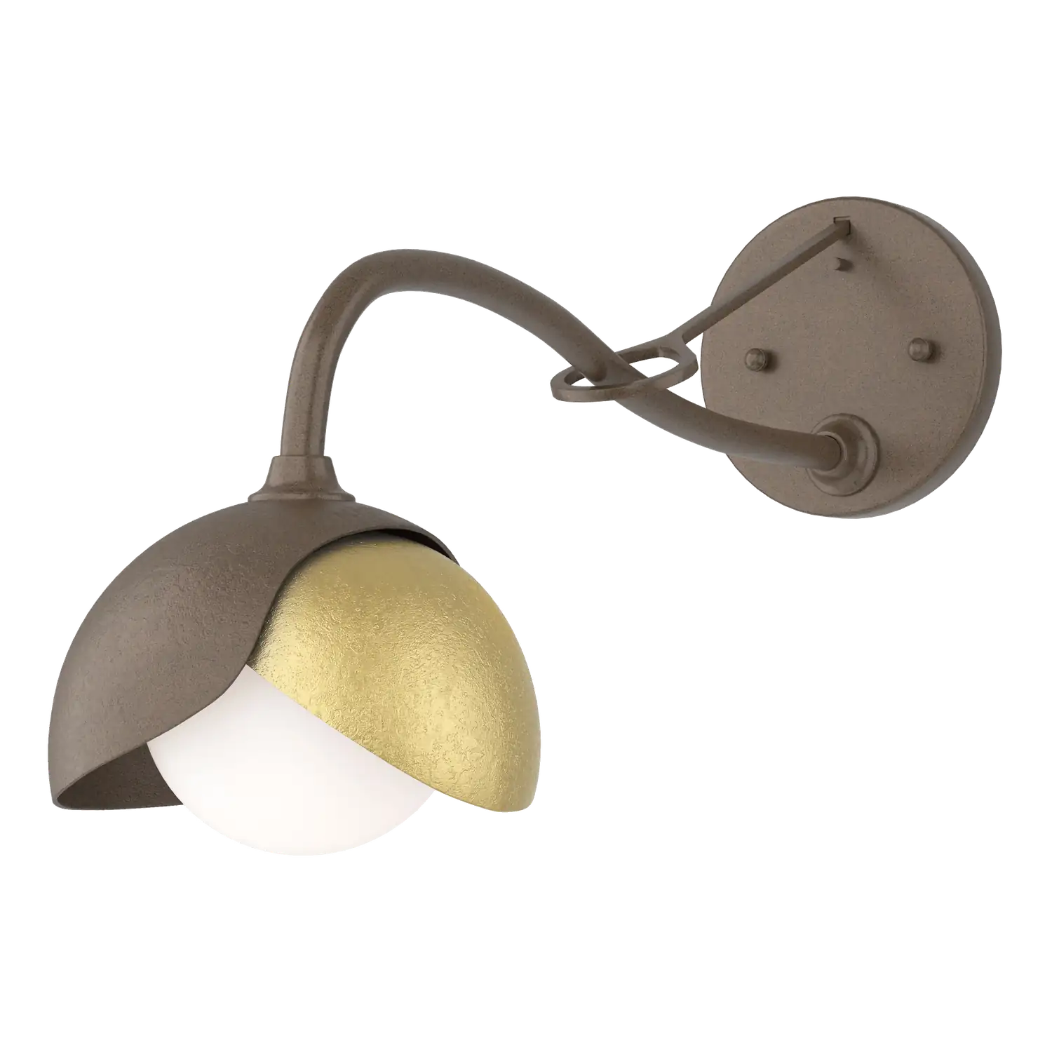 Hubbardton Forge, Brooklyn Double Shade Long-Arm Sconce, WALL SCONCES