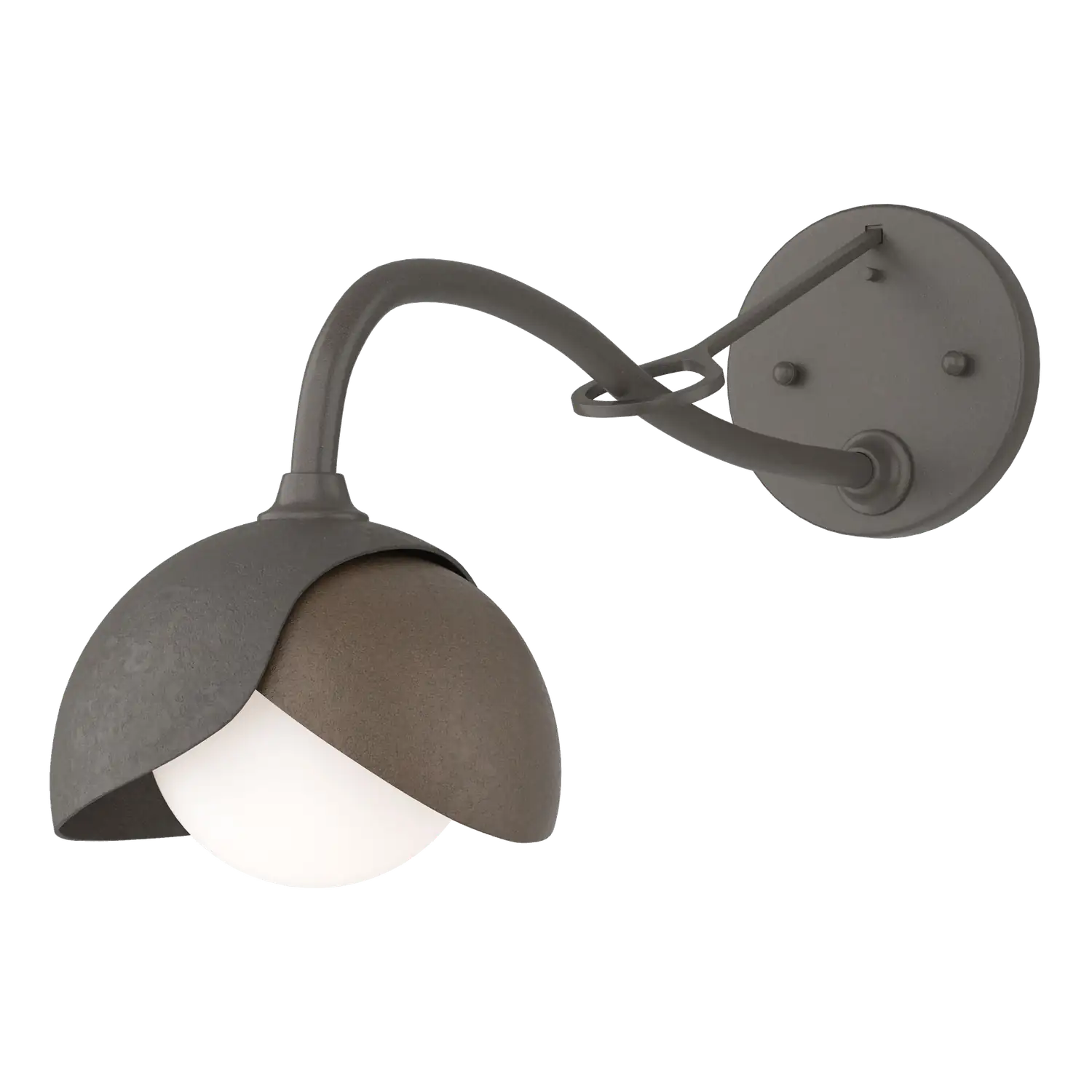 Hubbardton Forge, Brooklyn Double Shade Long-Arm Sconce, WALL SCONCES