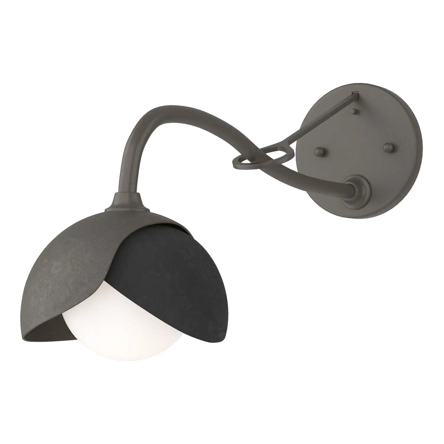 Hubbardton Forge, Brooklyn Double Shade Long-Arm Sconce, WALL SCONCES