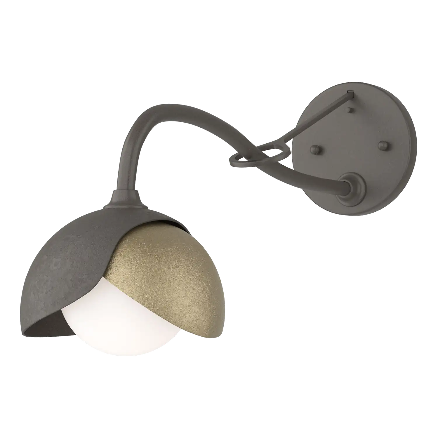 Hubbardton Forge, Brooklyn Double Shade Long-Arm Sconce, WALL SCONCES