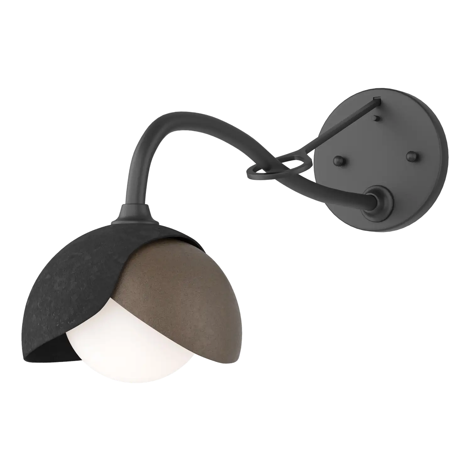 Hubbardton Forge, Brooklyn Double Shade Long-Arm Sconce, WALL SCONCES